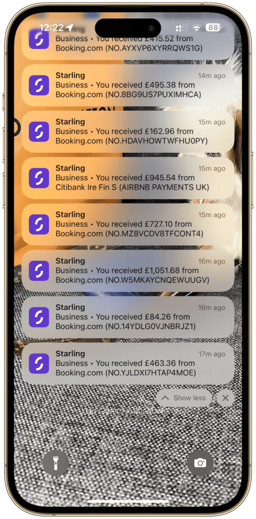 THE SA ROADMAP - PAYMENT NOTIFICATION SCREENSHOTS - 10