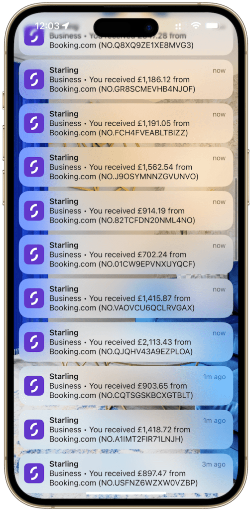 THE SA ROADMAP - PAYMENT NOTIFICATION SCREENSHOTS - 7